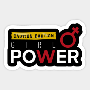 Girl Power Sticker